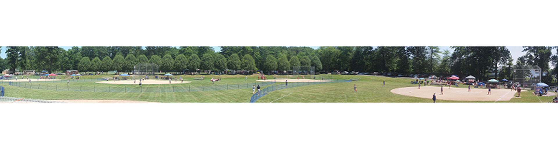 Panthorn Softball Fields Panorama